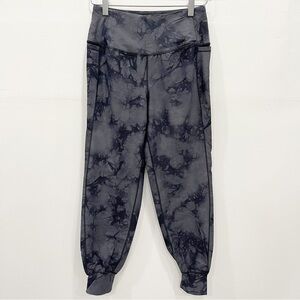 Calia Grey Black Printed Jogger Pants Aladdin Size Small Side Pocket